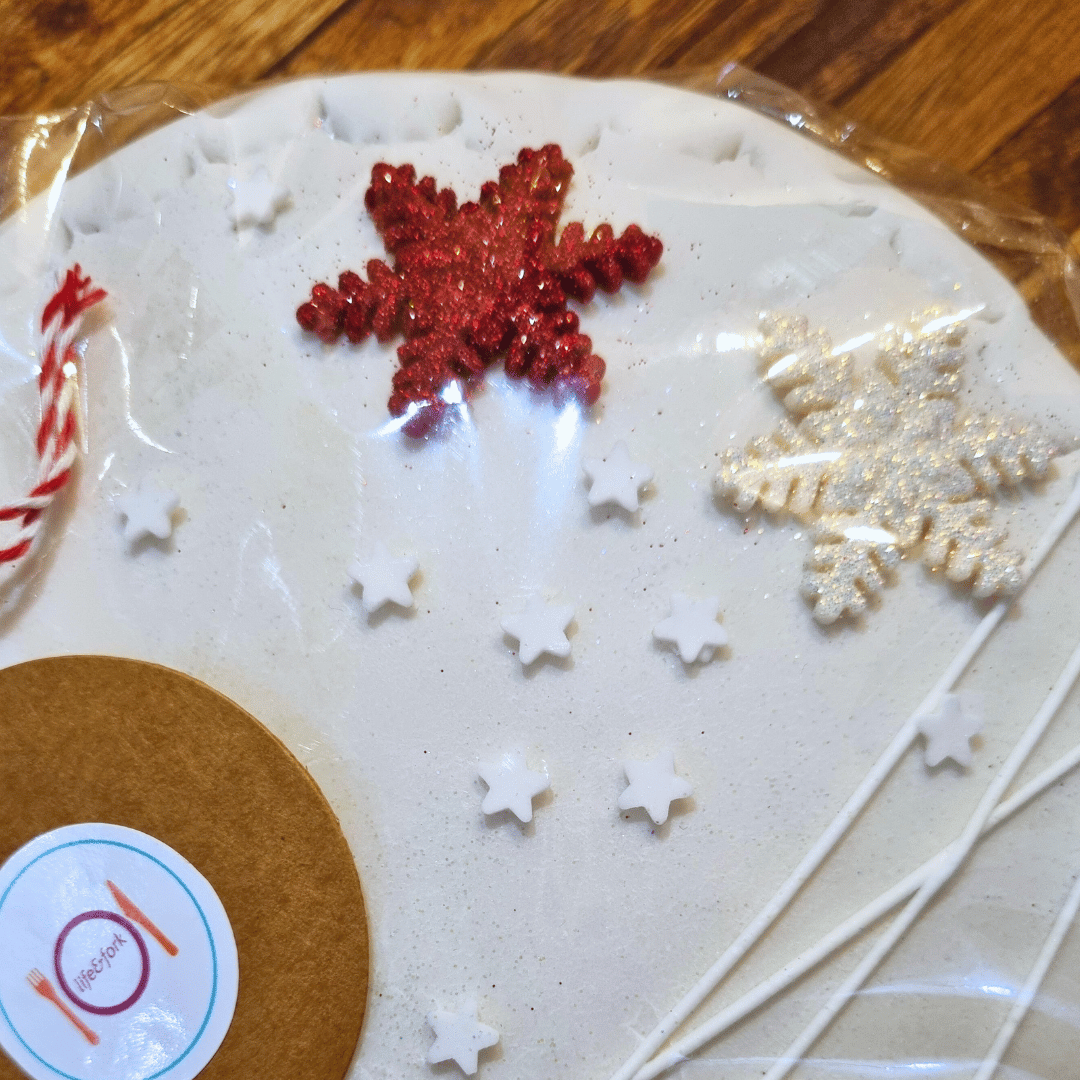 Christmas Cake - Iced with Pettinice and Marzipan with Detail