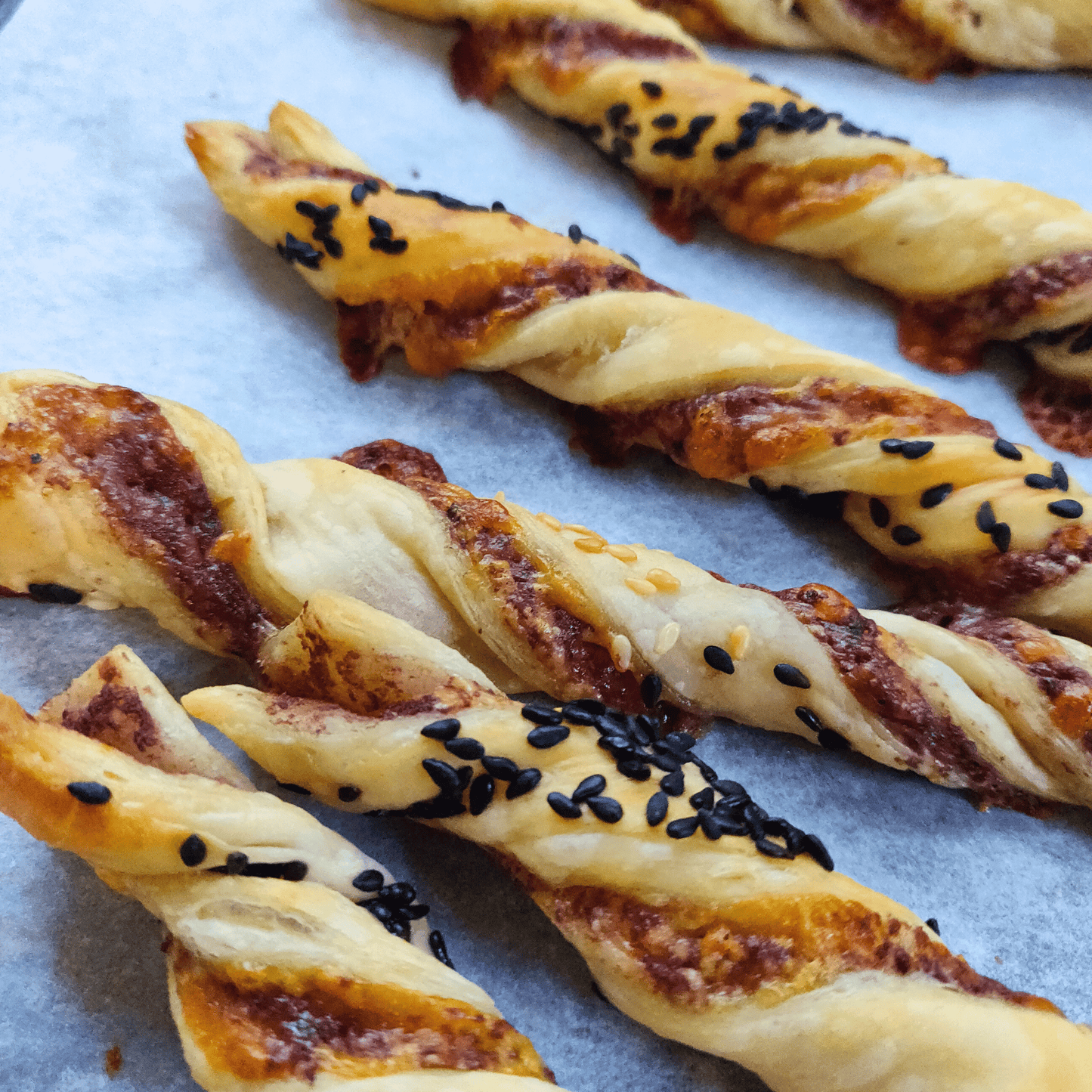 Tapenade Cheese Twists