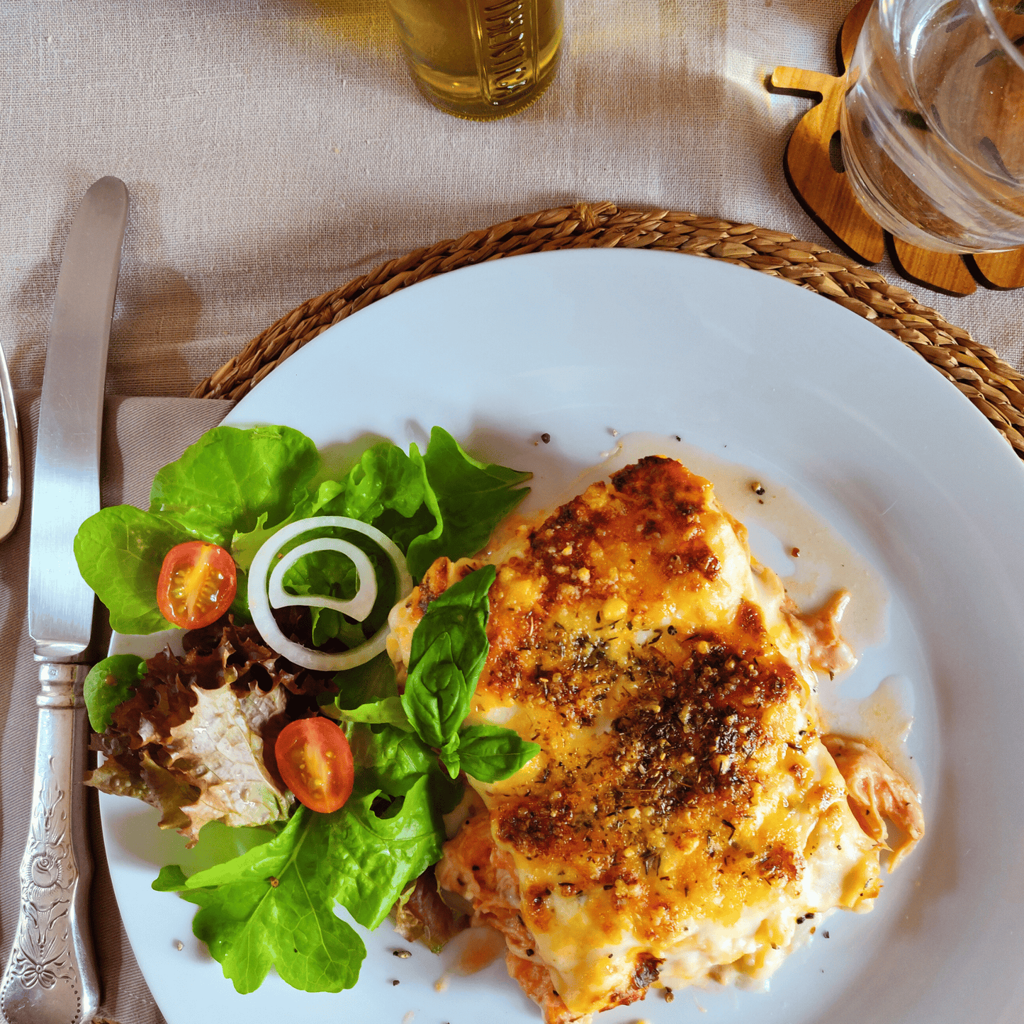 Chicken, Butternut and Feta Lasagne