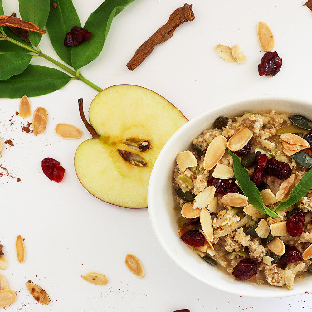 Cinnamon and Apple Overnight Oats