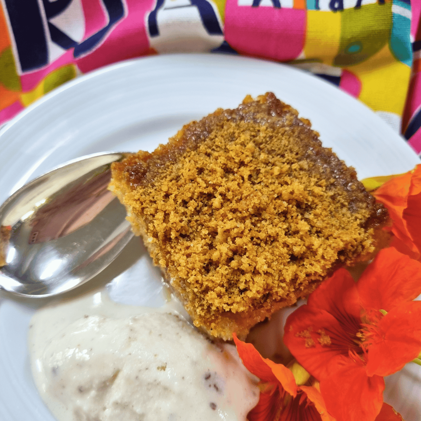 Ginger Infused Malva Pudding