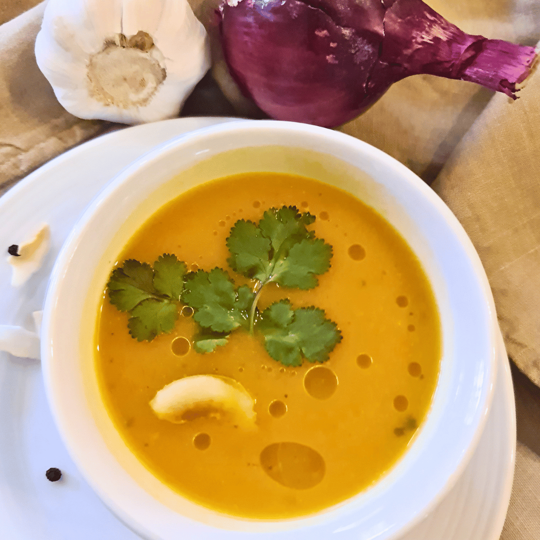 Thai Butternut and Coconut Cream Soup