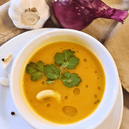Thai Butternut and Coconut Cream Soup