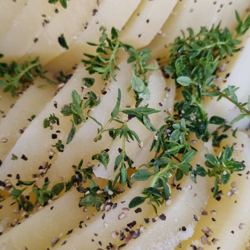 Thyme Hasselback Potatoes