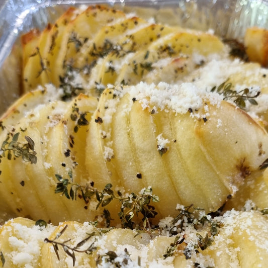 Thyme Hasselback Potatoes