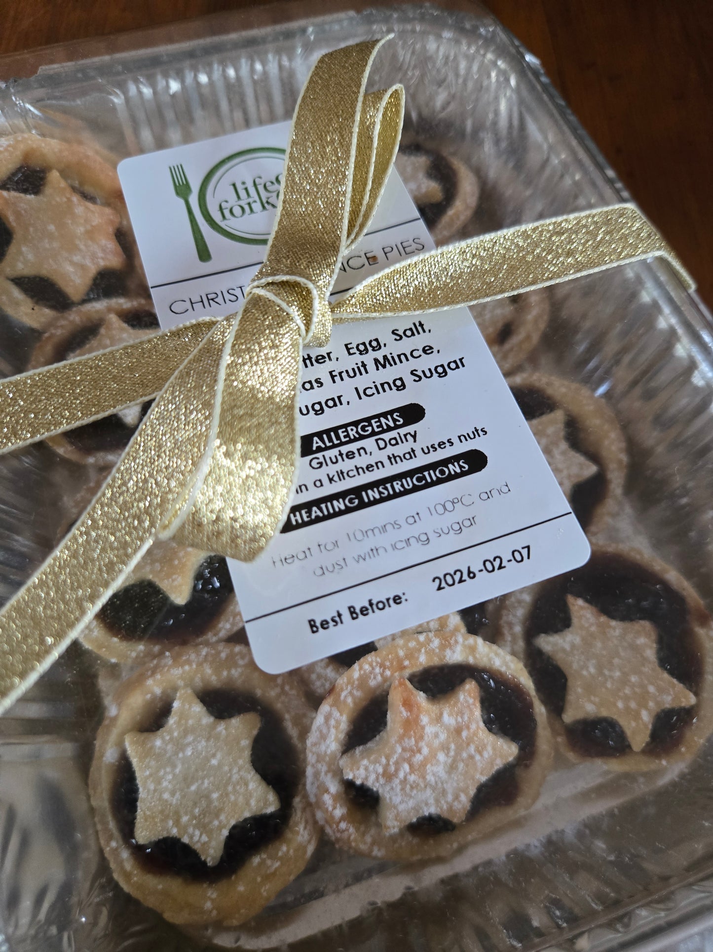 Christmas Mince Pies - Dozen