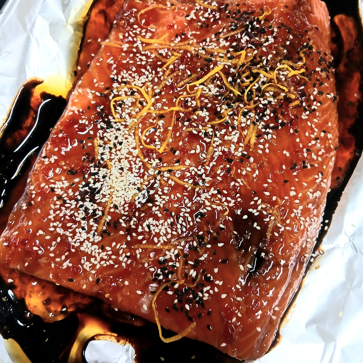 Asian Salmon Rice