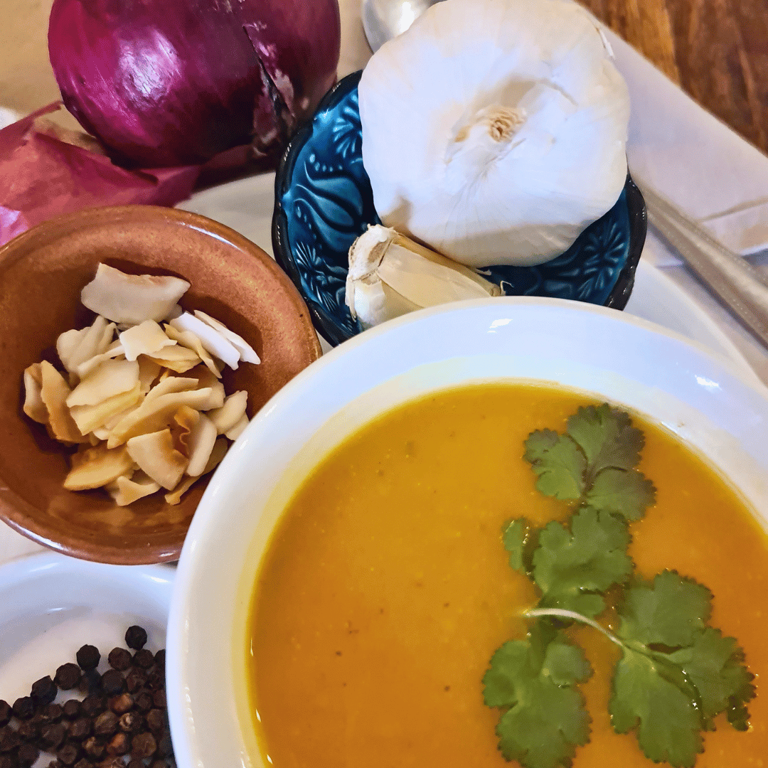 Thai Butternut and Coconut Cream Soup