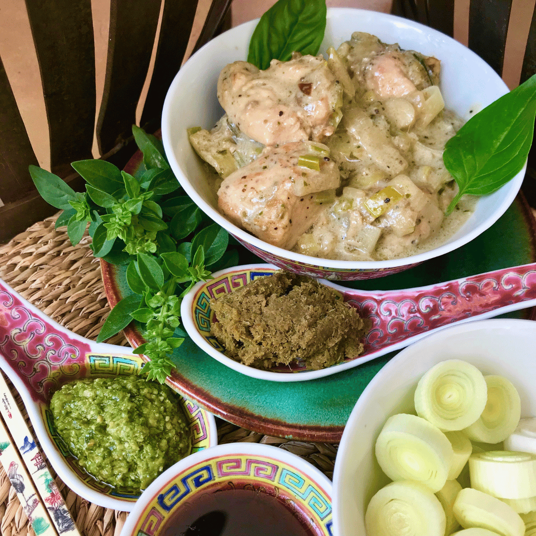 Chicken, Leek and Coconut Milk Curry