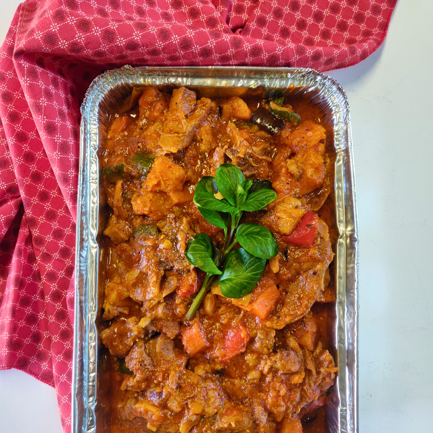 Slow Cooked Italian Lamb