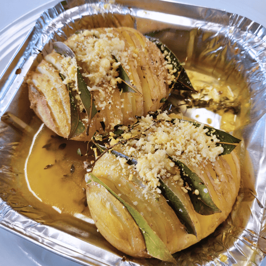 Thyme Hasselback Potatoes