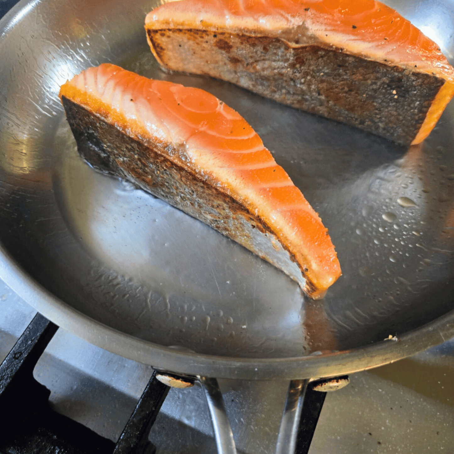 Salmon and Fennel Phyllo Parcel