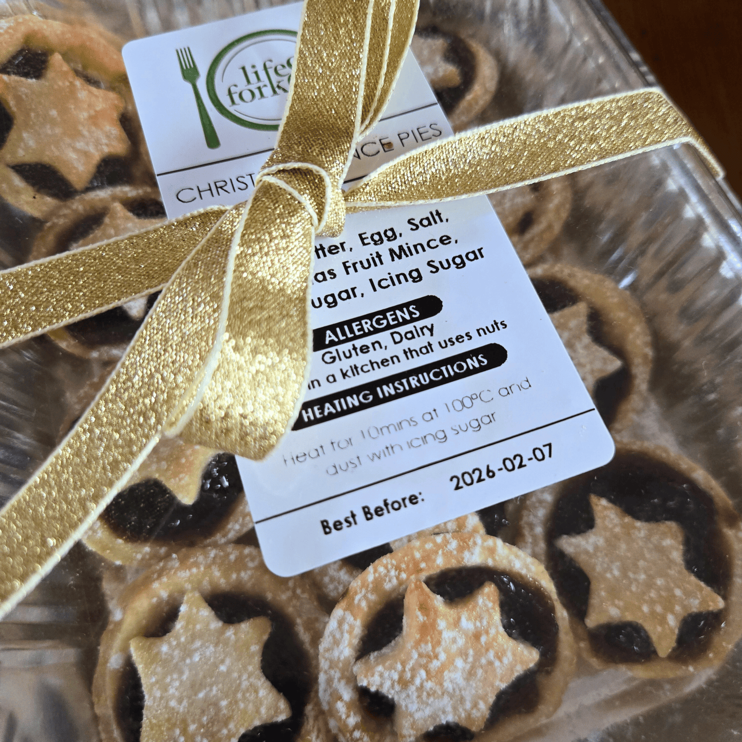 Christmas Mince Pies - Dozen