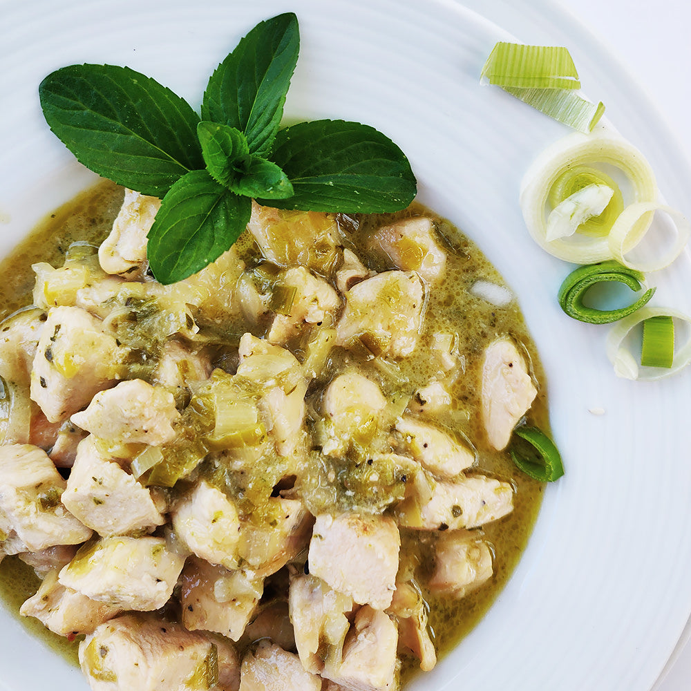 Chicken, Leek and Coconut Milk Curry