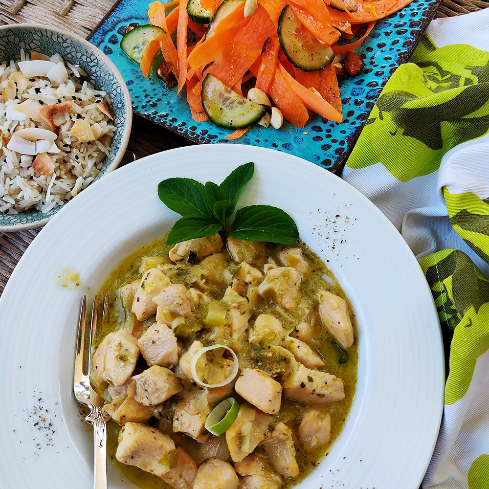 Chicken, Leek and Coconut Milk Curry