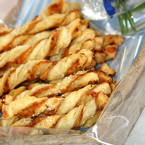 Tapenade Cheese Twists