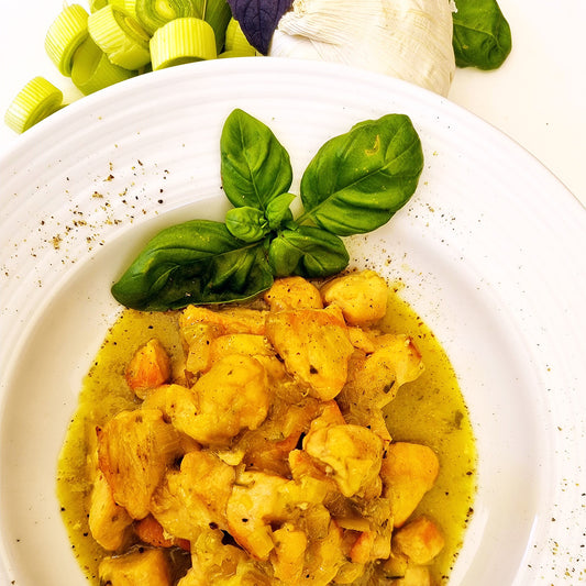 Chicken, Leek and Coconut Milk Curry