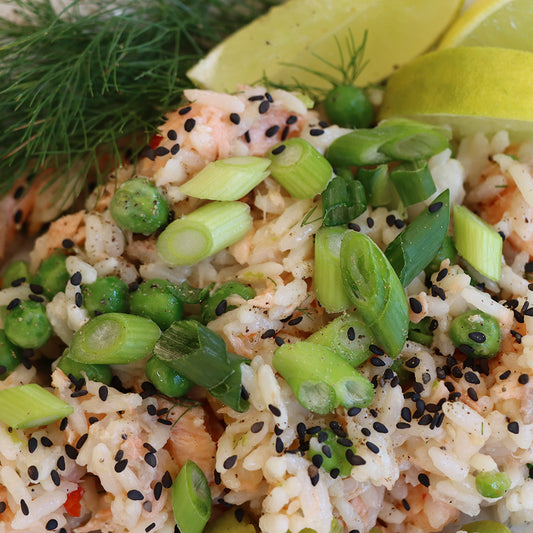 Asian Salmon Rice