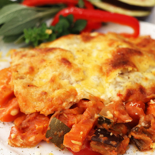 Roasted Vegetable Lasagne – Life & Fork
